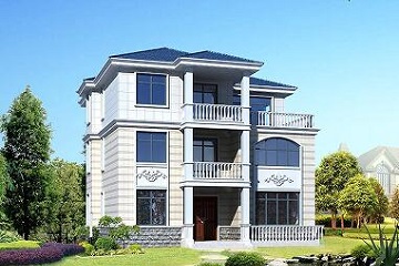 三層 別墅設(shè)計(jì)圖，簡潔大方，經(jīng)濟(jì)實(shí)用