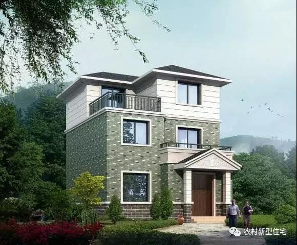 又一棟農(nóng)村新型住宅建成，看后看誰還敢說實際的沒有效果圖好看！