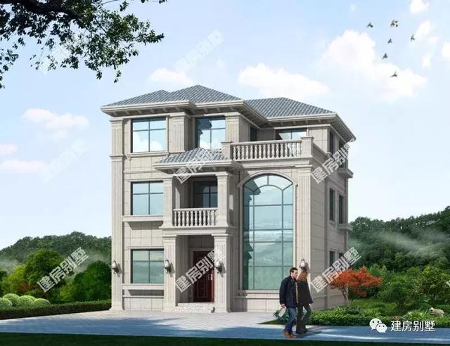 美美的歐式農(nóng)村自建房，建好了，全村人都羨慕不已！
