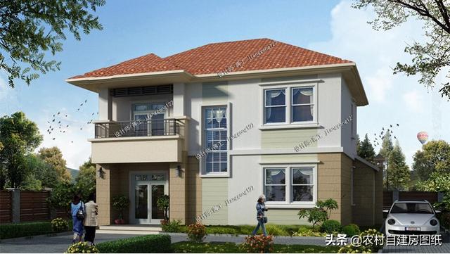 這三款進(jìn)深都比較短的戶型，造價(jià)不到三十萬，建第二款最經(jīng)典！