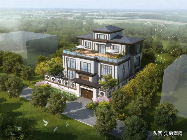 莊重與優(yōu)雅的三層新中式，極具文化韻味，大家千萬不要錯過！