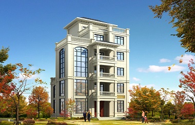 13*13米現(xiàn)代6層自建房屋設(shè)計(jì)圖，可做民宿
