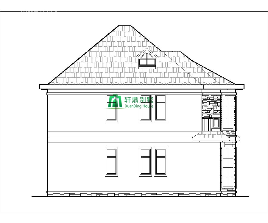 現(xiàn)代精品二層自建別墅設計圖7.jpg