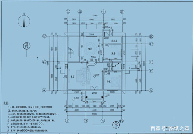 下面介紹的是3款宅基地大小一致，但是建出來(lái)的3款別墅不一致，看看你更喜歡哪款？