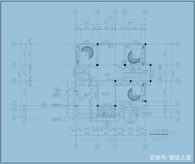 下面介紹的是3款宅基地大小一致，但是建出來(lái)的3款別墅不一致，看看你更喜歡哪款？