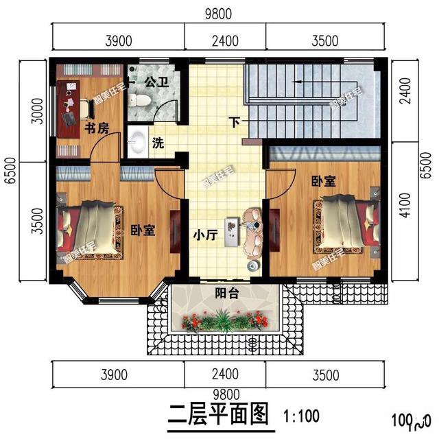 價預算低，宅基地不大，一般考慮建一棟小面積的二層或三層別墅，下面介紹兩款小面積設計的農(nóng)村別墅！