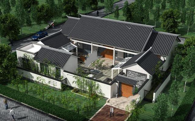 今天新型房屋為大家展示幾套帶堂屋的房屋設(shè)計(jì)圖紙，不同的人有不同的審美，不知道你會喜歡哪一套呢？