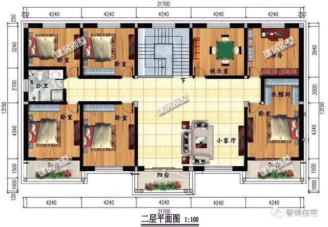 如果有塊大宅基地的話，就能選擇這4款戶型中的一款來建!