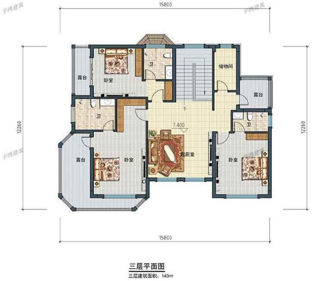 農(nóng)村建房還是要經(jīng)濟(jì)實(shí)用、布局合理，大方簡(jiǎn)約的別墅造型，工整規(guī)劃的結(jié)構(gòu)形式，在農(nóng)村建房的中設(shè)計(jì)中相當(dāng)?shù)厥軞g迎
