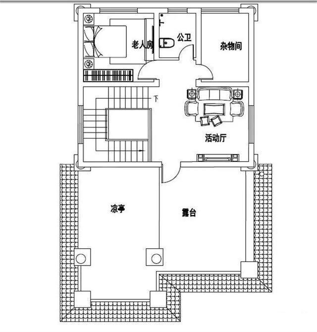 宅基地面積有限，但家庭人口眾多。如果你想要更多的房間，最好建三層,這款別墅推薦給您！