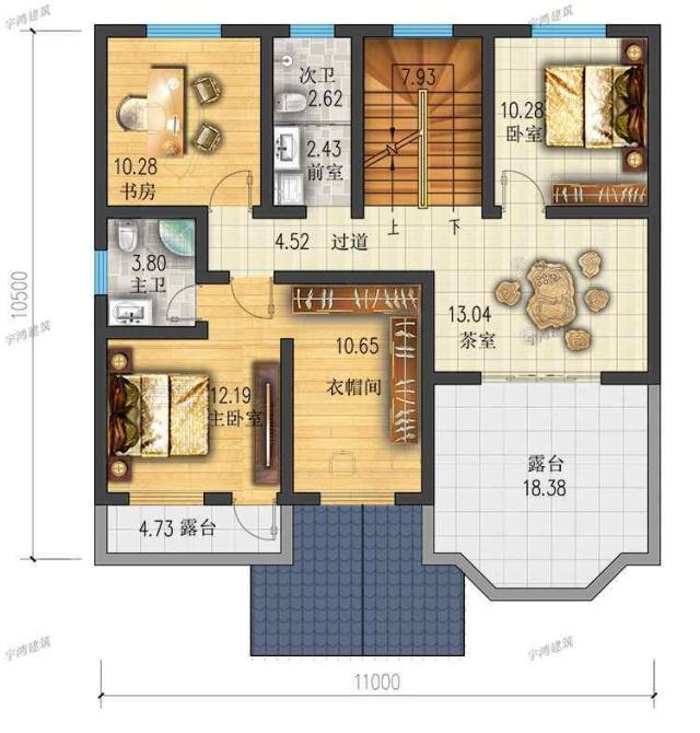 如果你正準(zhǔn)備在農(nóng)村建棟三層或兩層半小別墅,看看這個(gè)別墅彰顯優(yōu)越生活與品質(zhì)。戶(hù)型周正