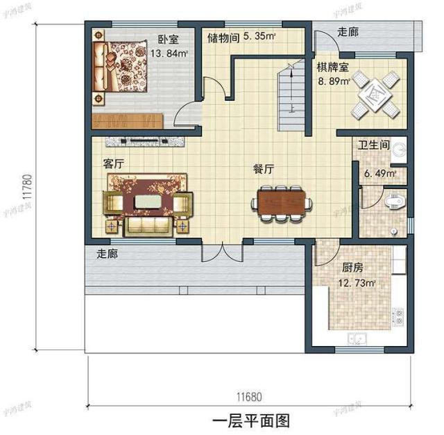 如果你正準(zhǔn)備在農(nóng)村建棟三層或兩層半小別墅,看看這個(gè)別墅彰顯優(yōu)越生活與品質(zhì)。戶(hù)型周正