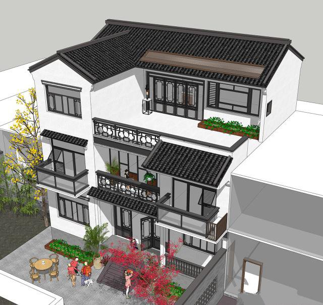 自建三層鄉(xiāng)村小別墅，一套設(shè)計(jì)瞬間變身農(nóng)村小洋樓！這套設(shè)計(jì)讓人借鑒的地方很多，一起看看！
