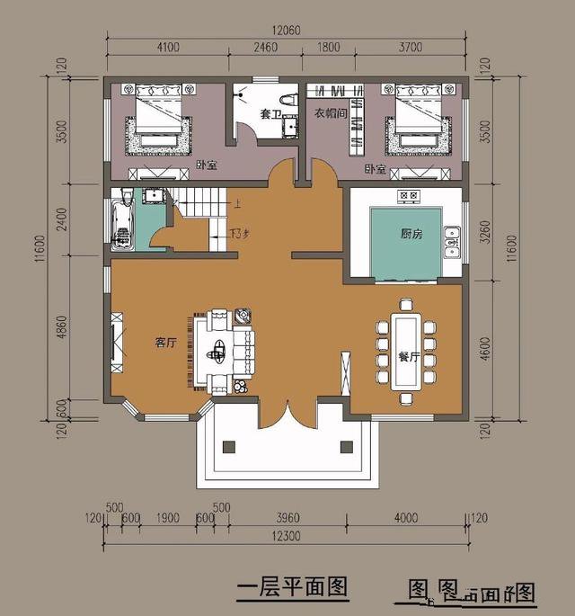 比起奢侈喧囂的繁華都市生活，相信很多人和小范一樣，更加迷戀的是一種原生態(tài)的農(nóng)村生活，有一間自己的鄉(xiāng)間別墅,這所別墅適合自建！