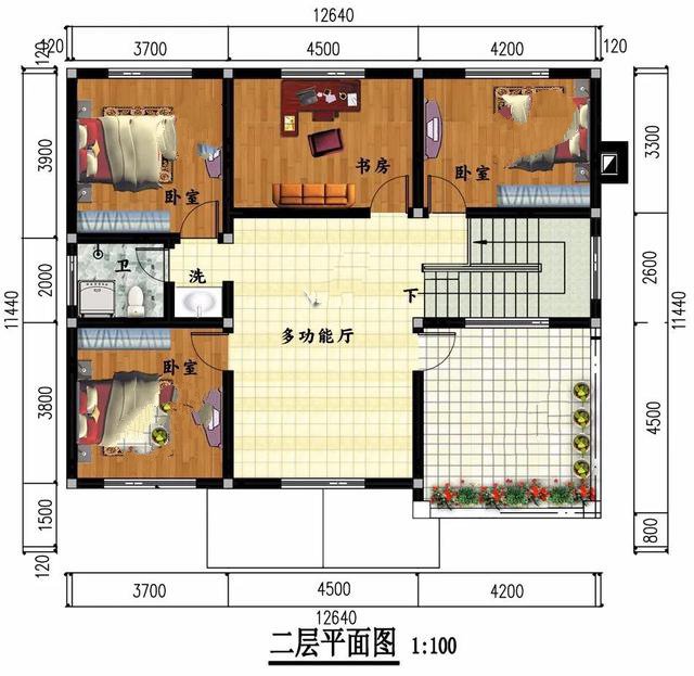 無(wú)論從外觀還是布局來(lái)看，這三棟別墅都有很多相似之處，而且造價(jià)相差不大。如果你喜歡這種類型的別墅，你可以選擇一個(gè)來(lái)建造。