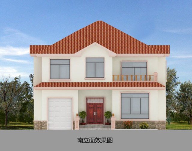 邊肖引進(jìn)的農(nóng)村小二層建筑面積小，美觀大方，實(shí)用，關(guān)鍵是成本低。讓我們快速看一下,沒(méi)錢(qián)也可以建別墅！