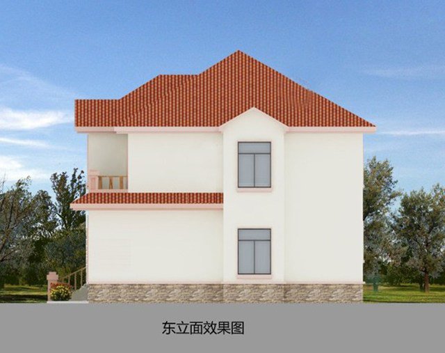邊肖引進(jìn)的農(nóng)村小二層建筑面積小，美觀大方，實(shí)用，關(guān)鍵是成本低。讓我們快速看一下,沒(méi)錢(qián)也可以建別墅！