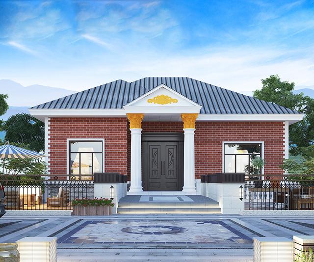 給父母建一棟這樣的養(yǎng)老別墅，比城里多豪華的商品房都住得舒服，房子簡簡單單，生活別提多愜意。