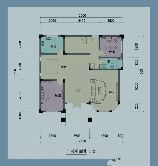 設(shè)計(jì)出來的房子也是為了能讓你住的舒心，看得順心。推薦一款兩層半歐式別墅，八角窗+大露臺(tái)，美觀又適居