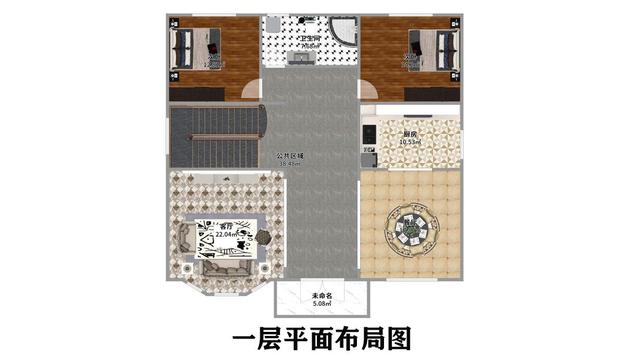 多層露臺(tái)的外部裝飾寬敞明亮，三層布局堅(jiān)固，非常適合我們現(xiàn)在的年輕人，外觀大氣、生活休閑。