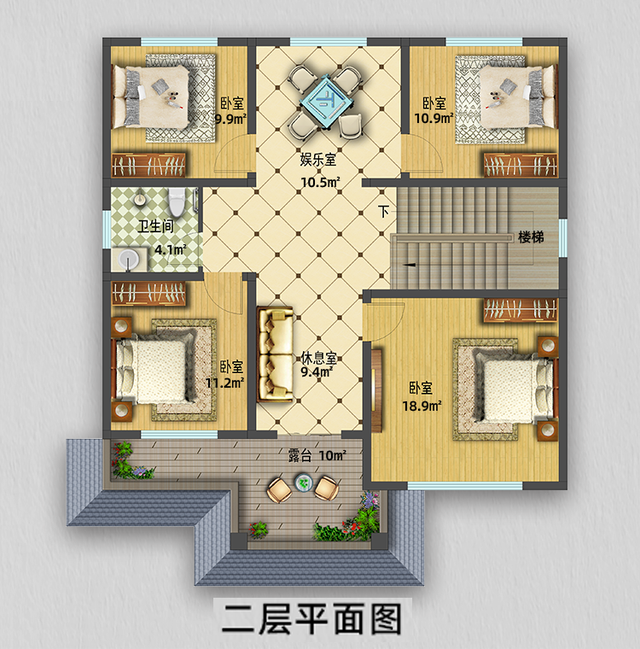 小編今天帶來的這款戶型，在我們江西地區(qū)各農(nóng)村，戶主反饋的報(bào)價(jià)基本都在800元每平方，而且所有的建房師傅都說戶型設(shè)計(jì)非常漂亮。