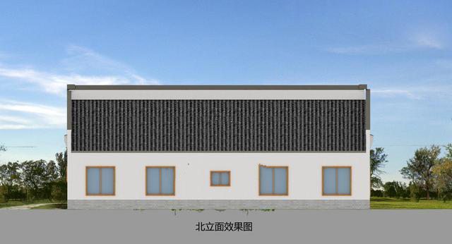 　中式三合院的房子很受農(nóng)村人的歡迎。畢竟，這種流傳了幾千年的建筑早已深深扎根于人們的心中。