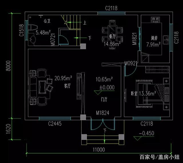 鄉(xiāng)村的歐式別墅用黃色真石漆制成，溫馨浪漫，給一家人一個快樂的家。