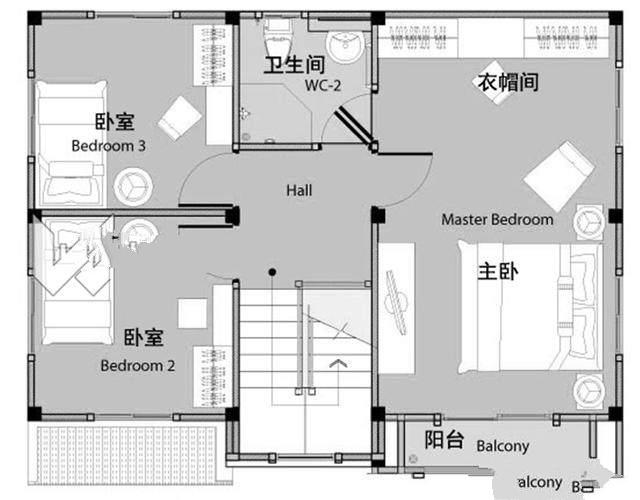 農(nóng)村宅基地計(jì)劃在春節(jié)期間自建。擔(dān)心如何建造它？三個(gè)兩層別墅圖紙幫助!