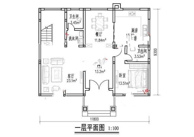 新農(nóng)村二樓半別墅的照片。在鄉(xiāng)下建一座會讓人羨慕的！
