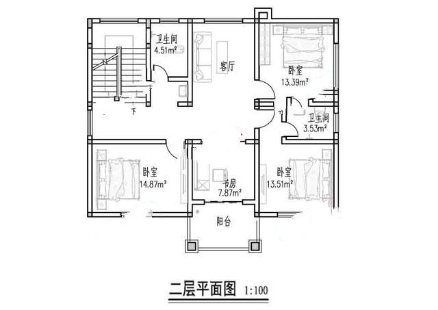 新農(nóng)村二樓半別墅的照片。在鄉(xiāng)下建一座會讓人羨慕的！