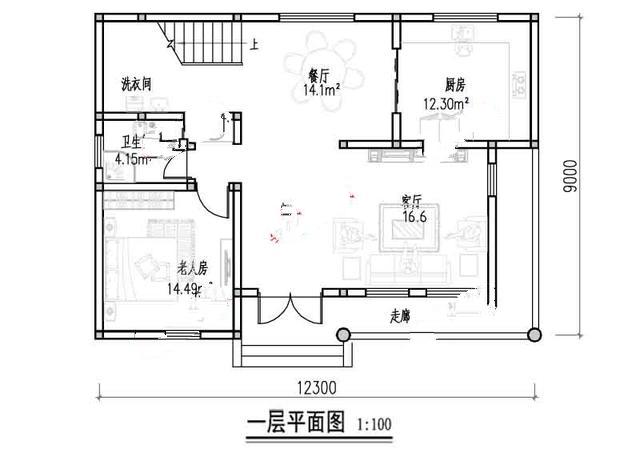 新農(nóng)村二樓半別墅的照片。在鄉(xiāng)下建一座會讓人羨慕的！