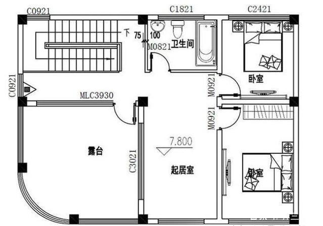 為大家精選了三套，因為不知道具體想要多大占地面積的，就挑選了占地80平米到120平米不等的三套，外觀大氣，內(nèi)部布局合理實用，希望能夠幫到你。