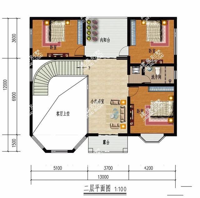 　兩個(gè)客廳是兩層的別墅，空無(wú)一人。它們是簡(jiǎn)單的歐洲風(fēng)格，美麗的外國(guó)風(fēng)格。