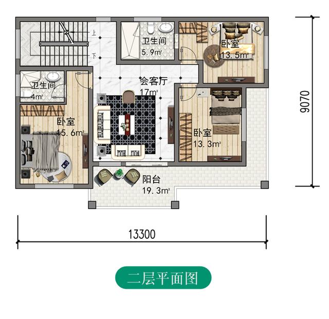 如果你計劃建造三層或三層以上的平頂房屋，你必須建造半傾斜屋頂?shù)钠巾敺课?。如果要建兩層樓，那么選擇平屋頂是完全可能的。樓層的數(shù)量是不同!