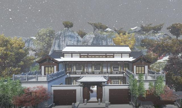 兄弟倆共同建造了一座中國(guó)式的獨(dú)棟別墅，并用古代流傳下來的詩(shī)歌和書籍在江南建造了一個(gè)夢(mèng)幻的家。