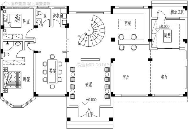 今天，我想推薦一些歐式別墅，它們能給你一種溫馨優(yōu)雅的生活品質(zhì)。不用說(shuō)，看看圖紙。