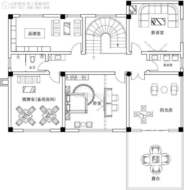 今天，我想推薦一些歐式別墅，它們能給你一種溫馨優(yōu)雅的生活品質(zhì)。不用說(shuō)，看看圖紙。