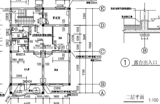 本工程建筑面積為119.7，基底南北向13.5米，東西向13米。