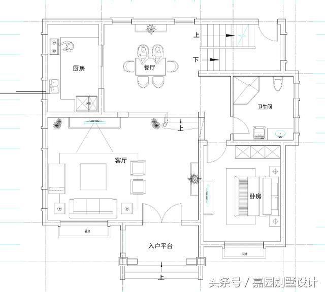 三層經(jīng)典鄉(xiāng)村別墅設(shè)計(jì)圖紙