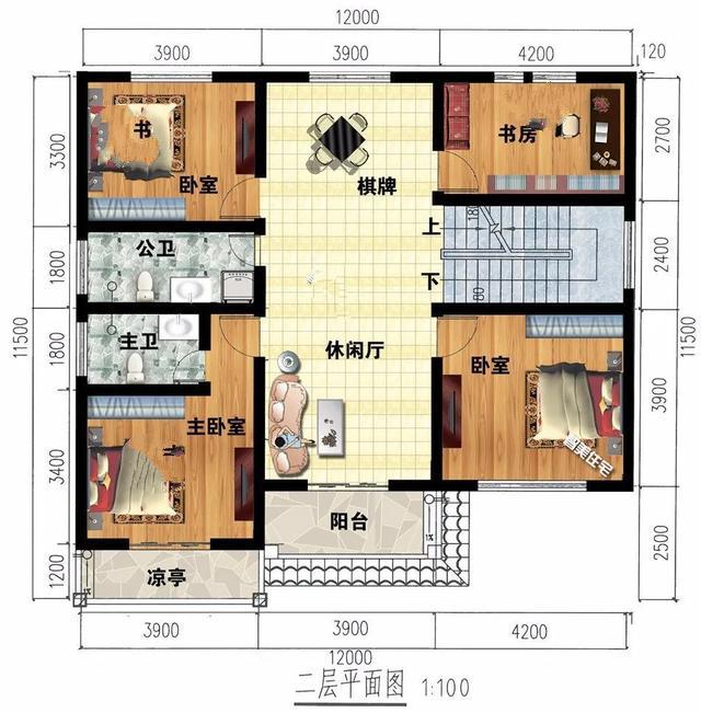 簡單的歐式和美式風格別墅