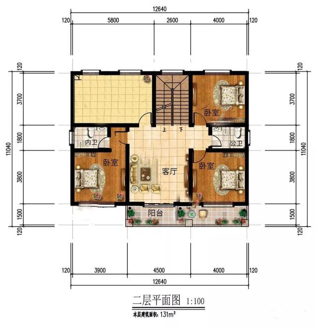 三層小樓的設計圖