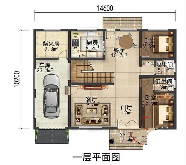 　廣東羅先生在農(nóng)村建房，一家八口，四代同堂。這種布局夠住嗎？