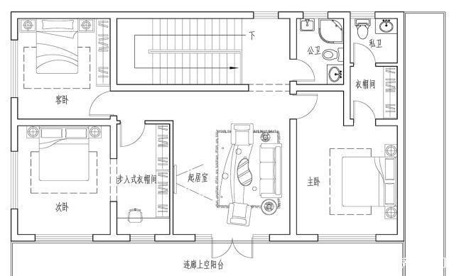 家庭別墅，平面圖鑒賞