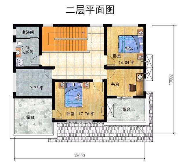 　　輕鋼別墅的平面和效果圖，你喜歡哪個(gè)？
