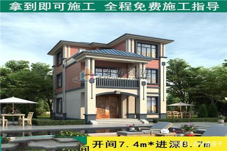 80平方米的農(nóng)村自營設(shè)計圖