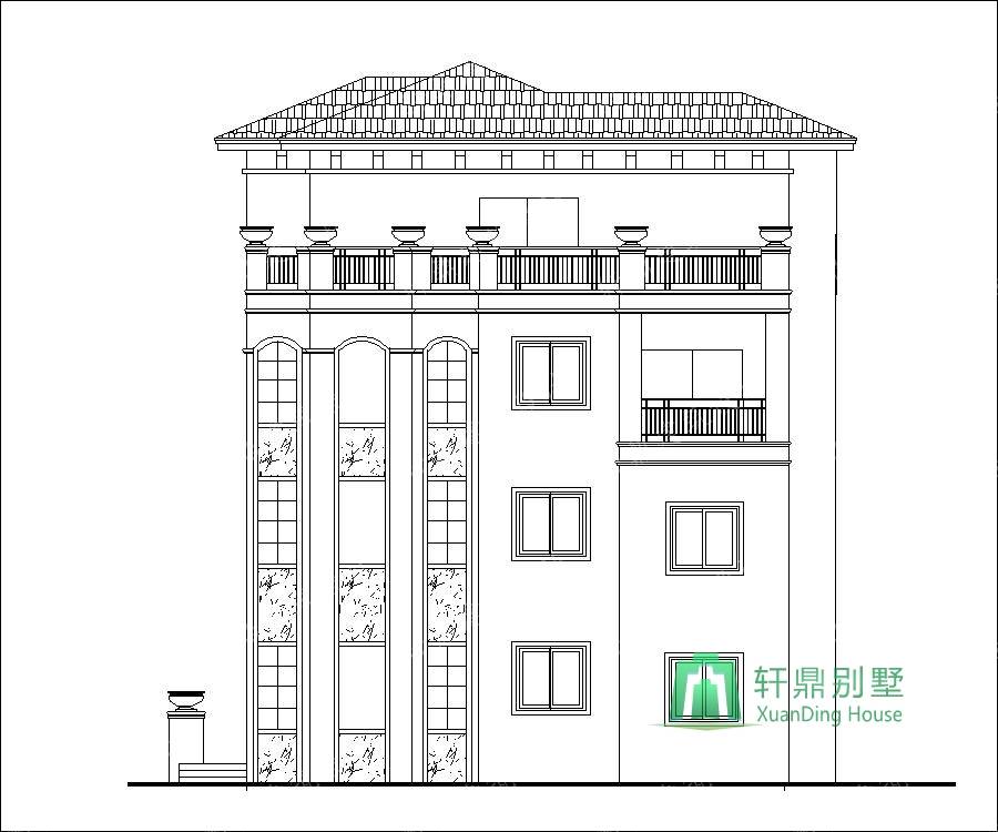 建筑層數(shù)：地上4層，建筑總高度（到屋脊高度）：15.732米，建筑面積：461平方米。 結(jié)構(gòu)體系：框架結(jié)構(gòu)，抗震設(shè)防烈度七度，屋面為現(xiàn)澆混凝土屋面。 樓層層高：一層層高3.6米，二層層高3.3米，三層層高3.3米。
