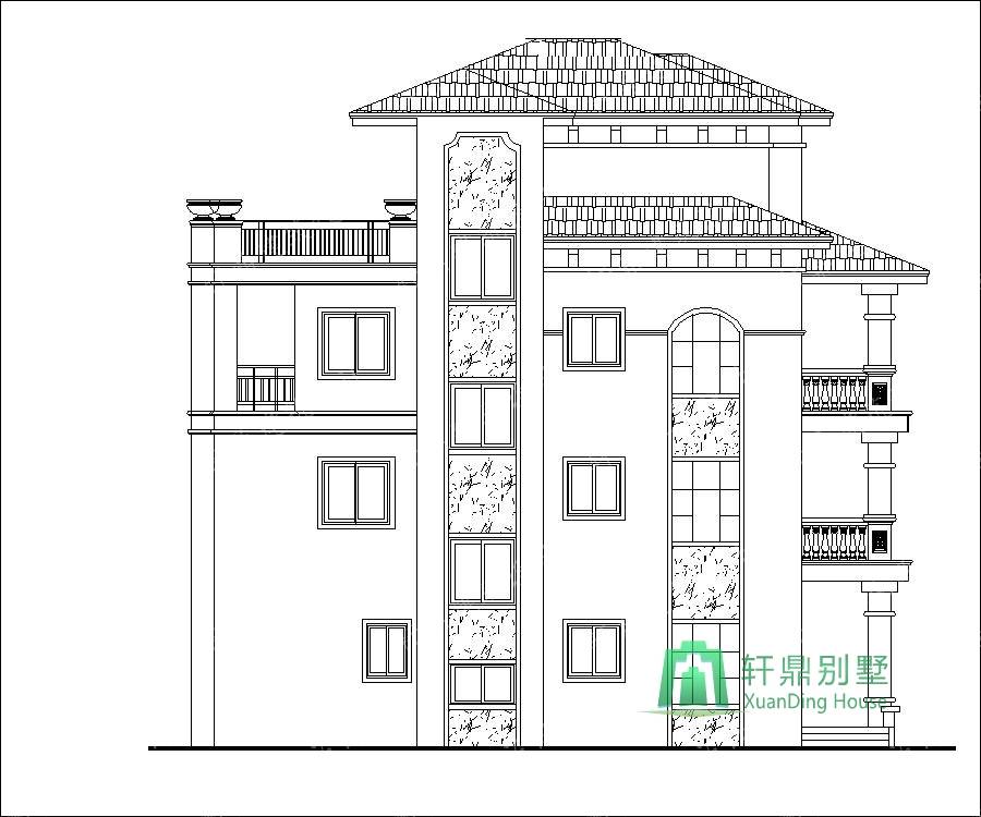 建筑層數(shù)：地上4層，建筑總高度（到屋脊高度）：15.732米，建筑面積：461平方米。 結(jié)構(gòu)體系：框架結(jié)構(gòu)，抗震設(shè)防烈度七度，屋面為現(xiàn)澆混凝土屋面。 樓層層高：一層層高3.6米，二層層高3.3米，三層層高3.3米。
