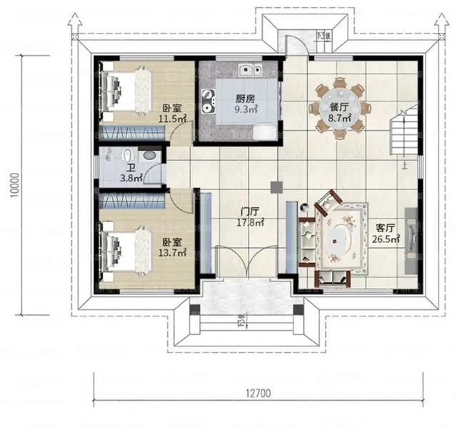 新中式自建別墅設(shè)計圖
