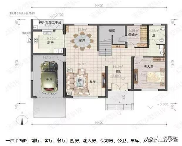 最受歡迎的鄉(xiāng)村別墅的設計圖