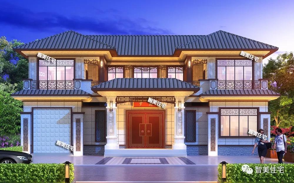 中式合院風(fēng)格的農(nóng)村別墅設(shè)計